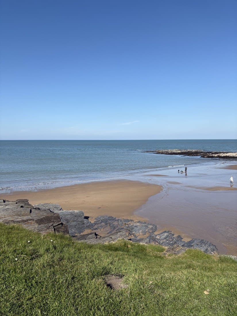 The beach at Aberporth